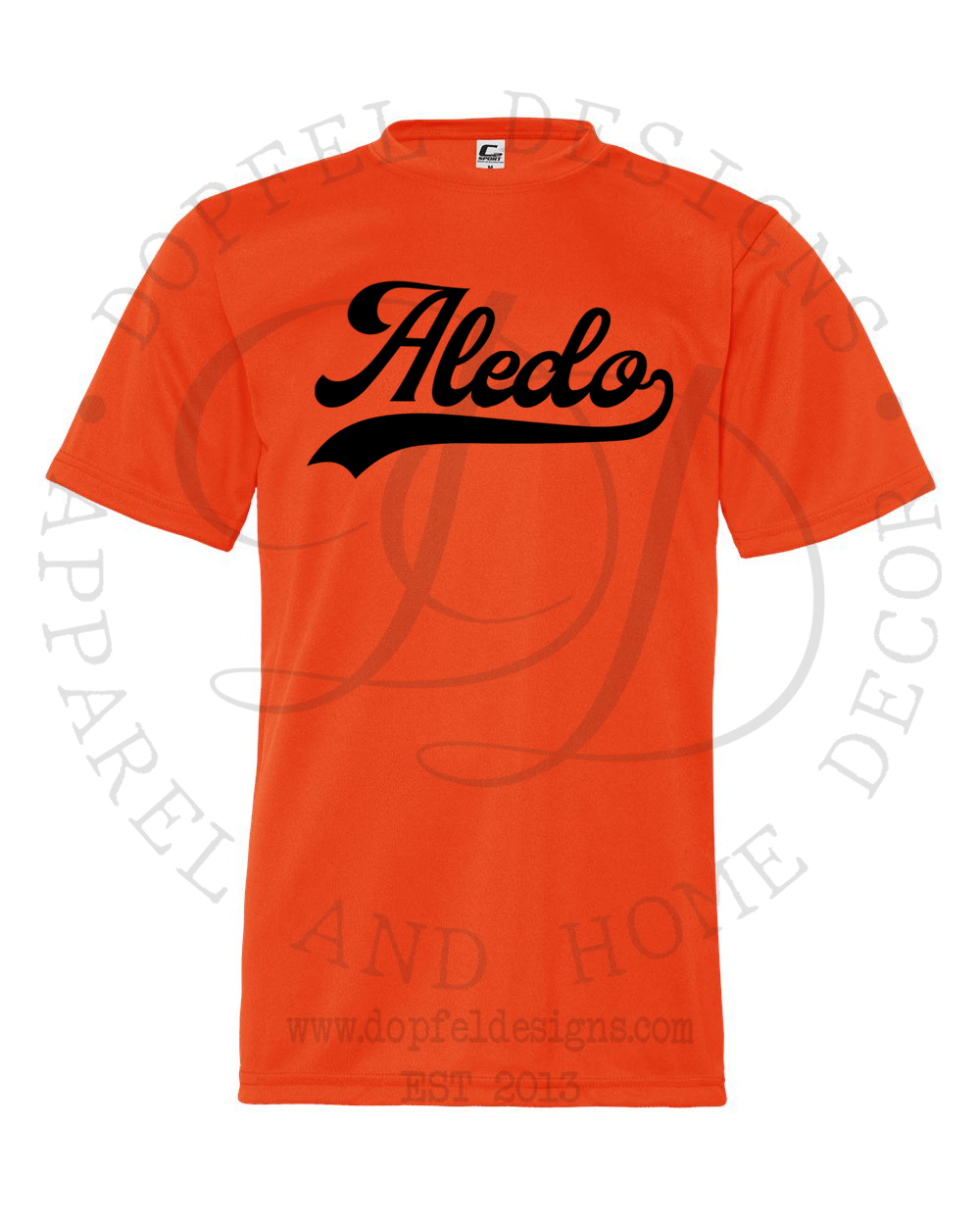 Aledo Dry Fit Baseball Tee