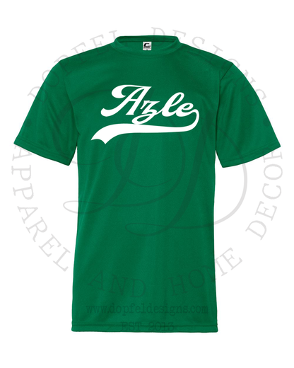 Azle Dry Fit Baseball Tee