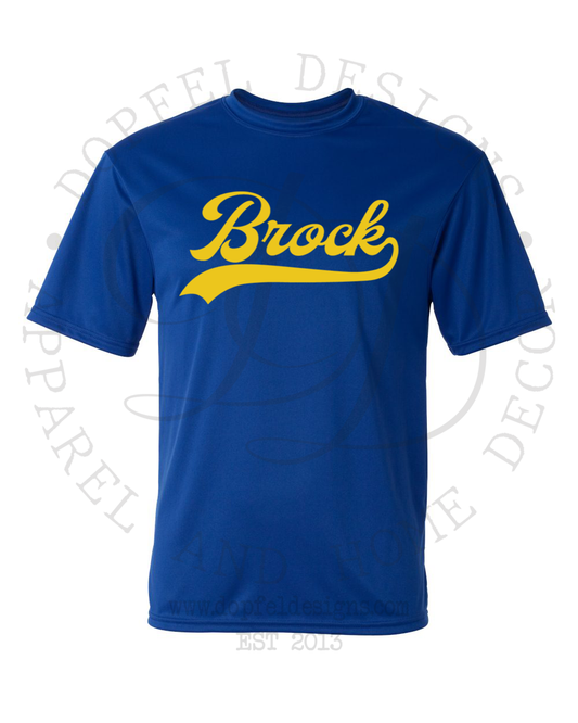 Brock Dry Fit Baseball Tee